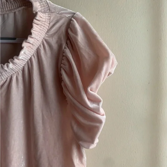Free People Light Pink Blouse - Picture 2 of 5